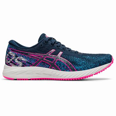 Női Asics Gel-DS Trainer 26 Futócipő AS0459182 Kék/Rózsaszín